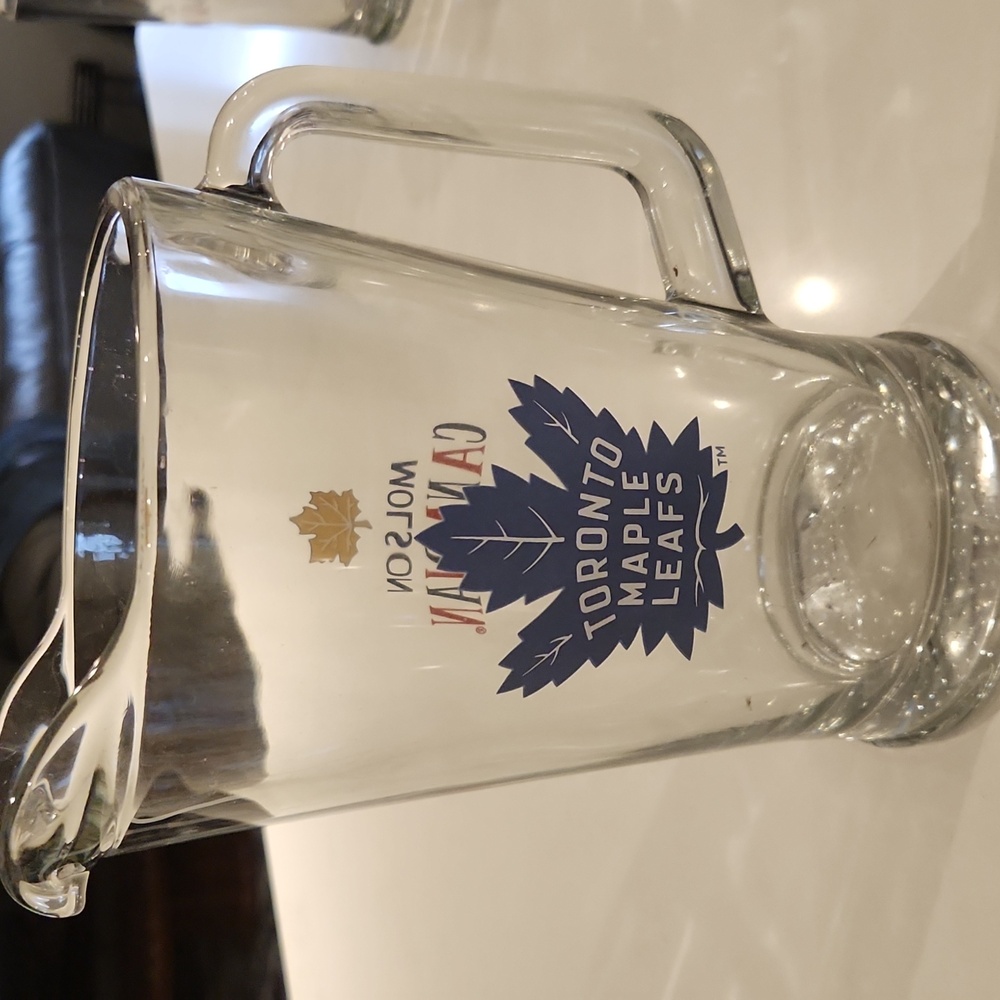 Toronto Maple Leafs Glass Pitcher